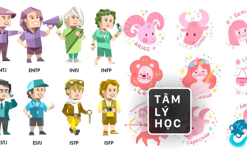 MBTI và 12 Cung Hoàng Đạo Hài Hòa Hay Trái Ngược
